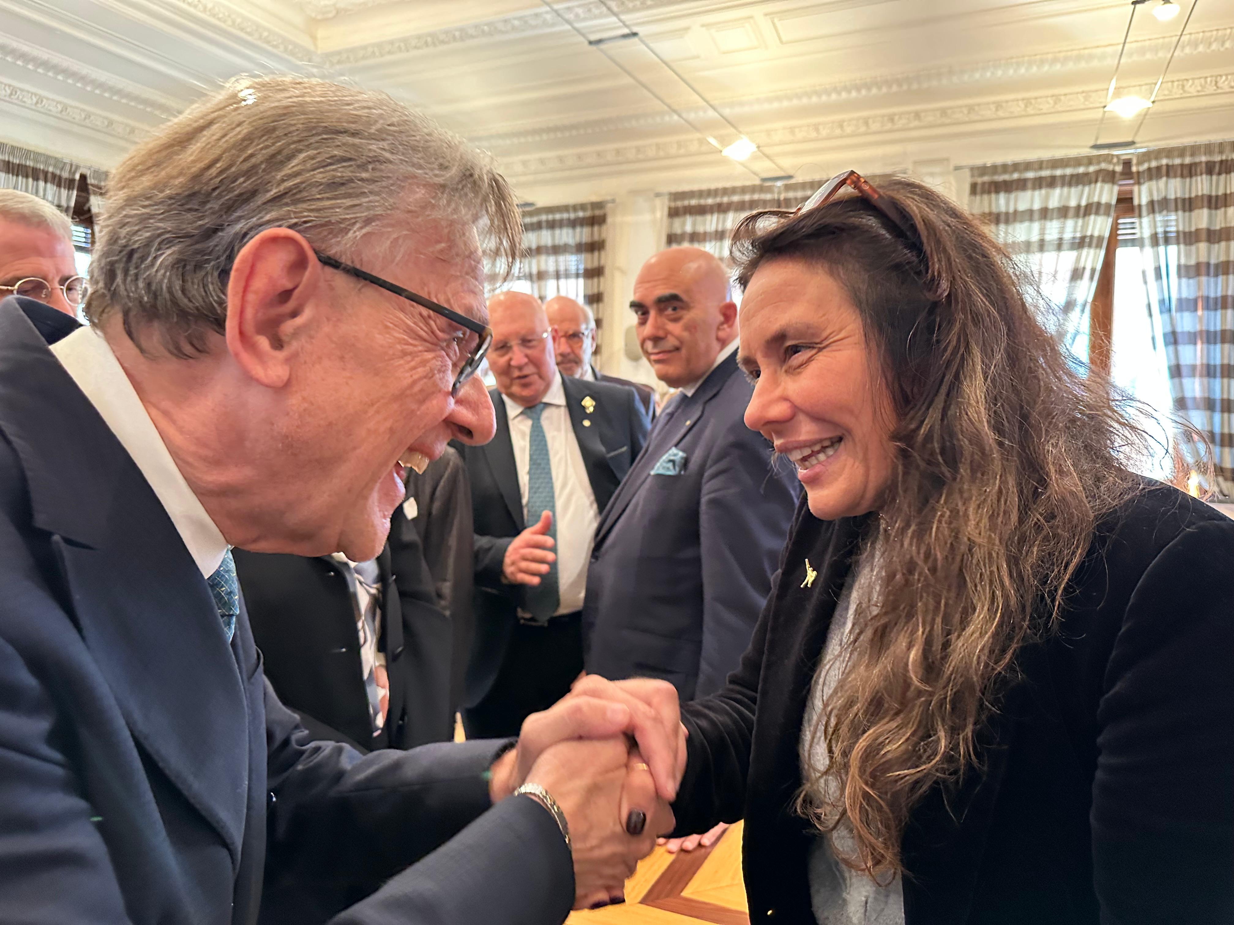 Ministro Locatelli e Rotary 