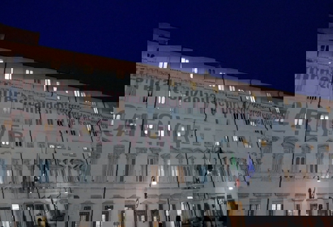 Palazzo Chigi con proiezione Giornata internazionale delle persone con disabilità