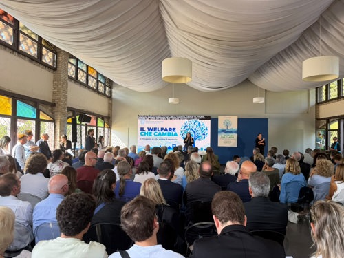 Foto della sala evento "Il Welfare Che Cambia" -Novedrate